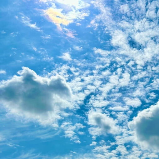 晴れた空の画像